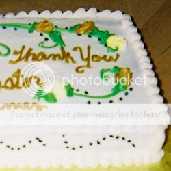 Pastors Appreciation Cake Design